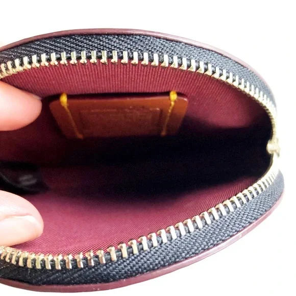 SOLD Coach x Wizard of Oz Ruby Slippers Coin Case NWOT - Picture 10 of 11